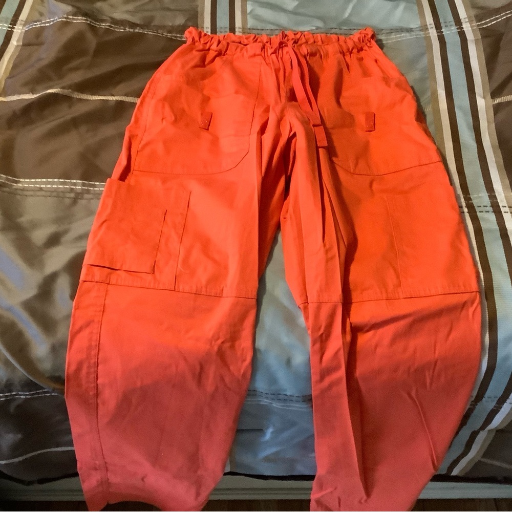 Scrub pants like new small tall
